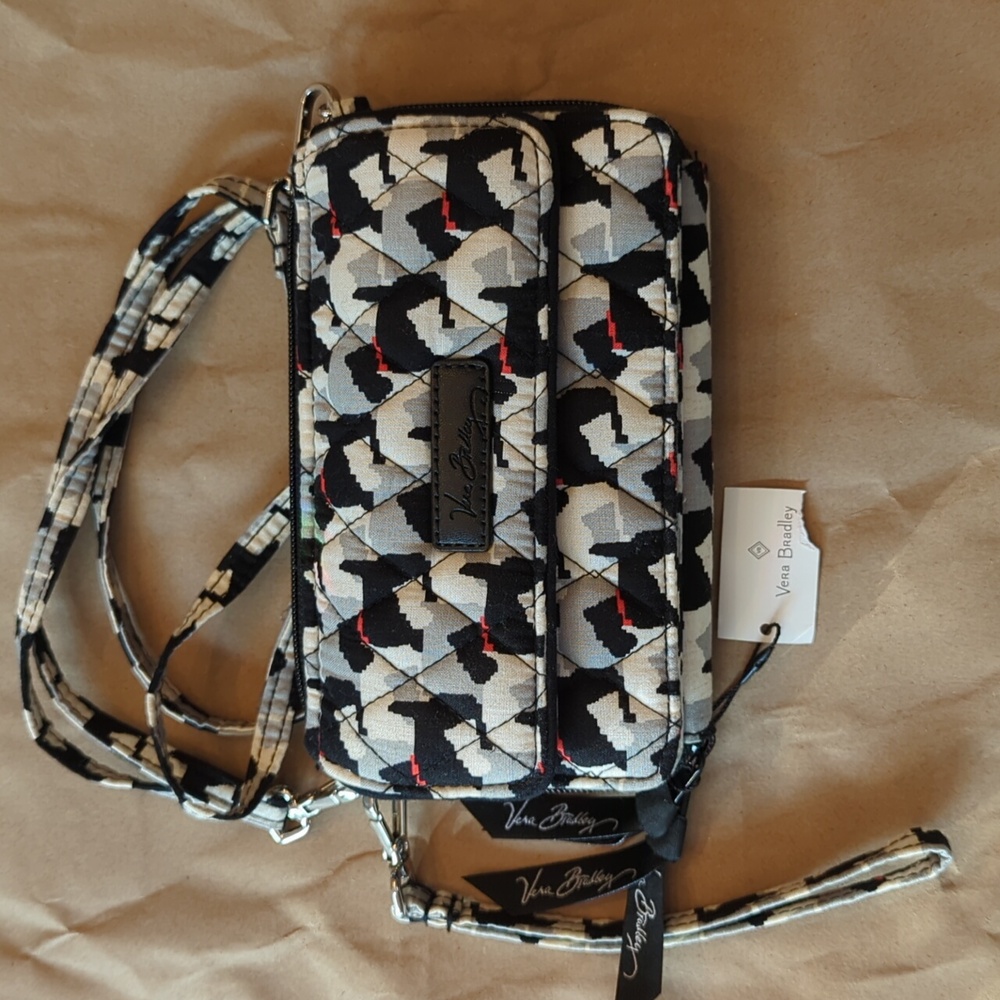 Vera Bradley All In One Crossbody Bag - Scottie print